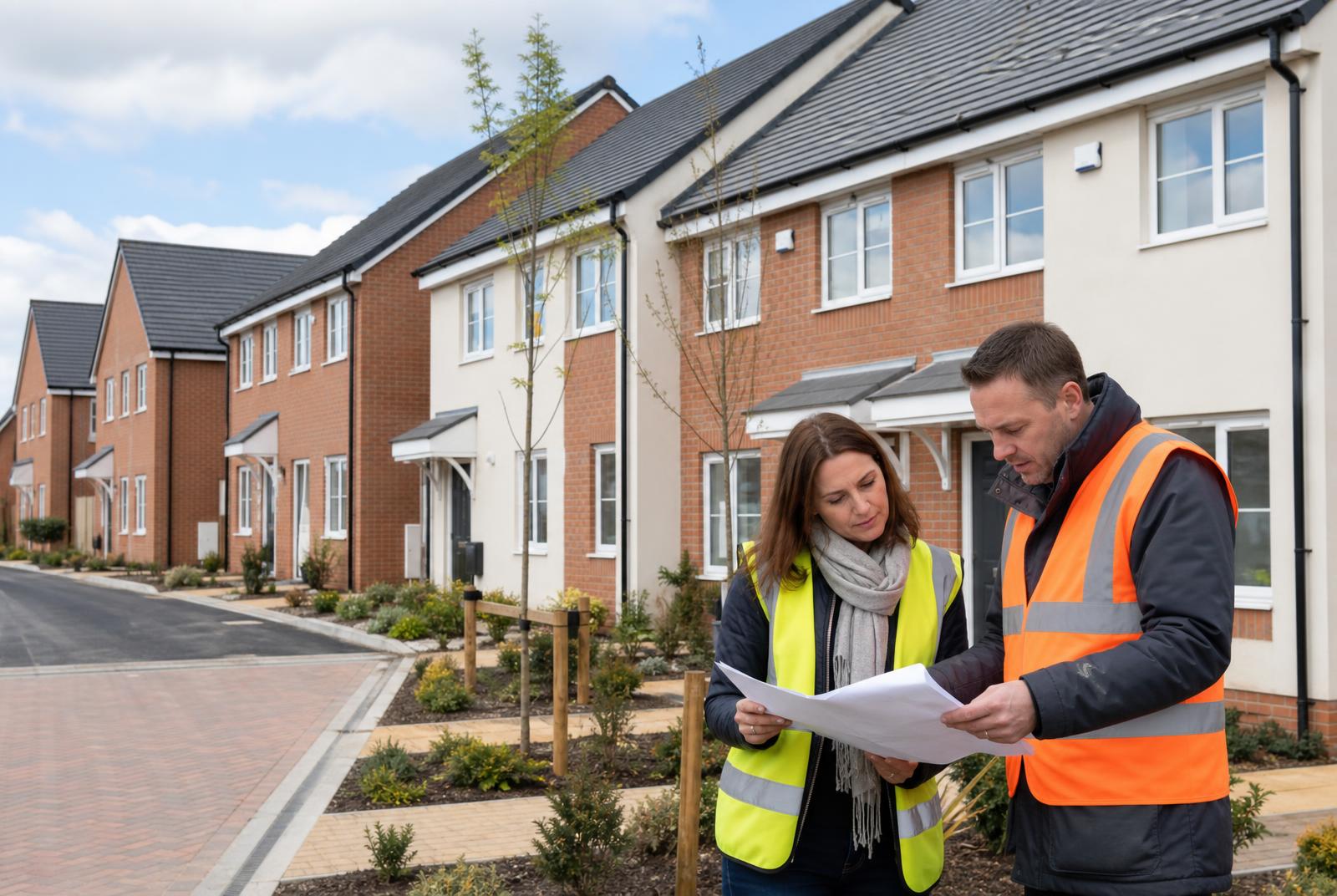 New-build UK affordable housing partnership scheme nearing completion